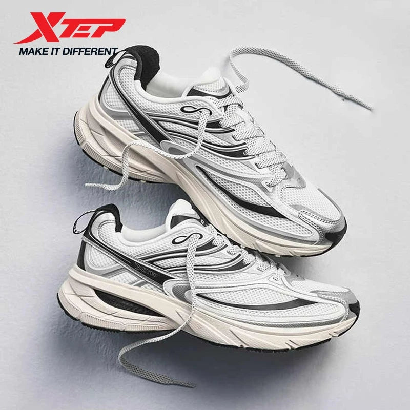 Xtep Little Basque 2 Freizeitschuhe für Herren, 20225, Sommer, Vintage, atmungsaktiv, bequem, rutschfest, langlebig 875219320017