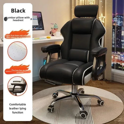 Bequemer Büro-Computerstuhl, universitätsschlafsaal, Schlafzimmer, Wohnzimmer, Spiel, Live-Streaming-Stuhl mit verstellbarer Rückenlehne