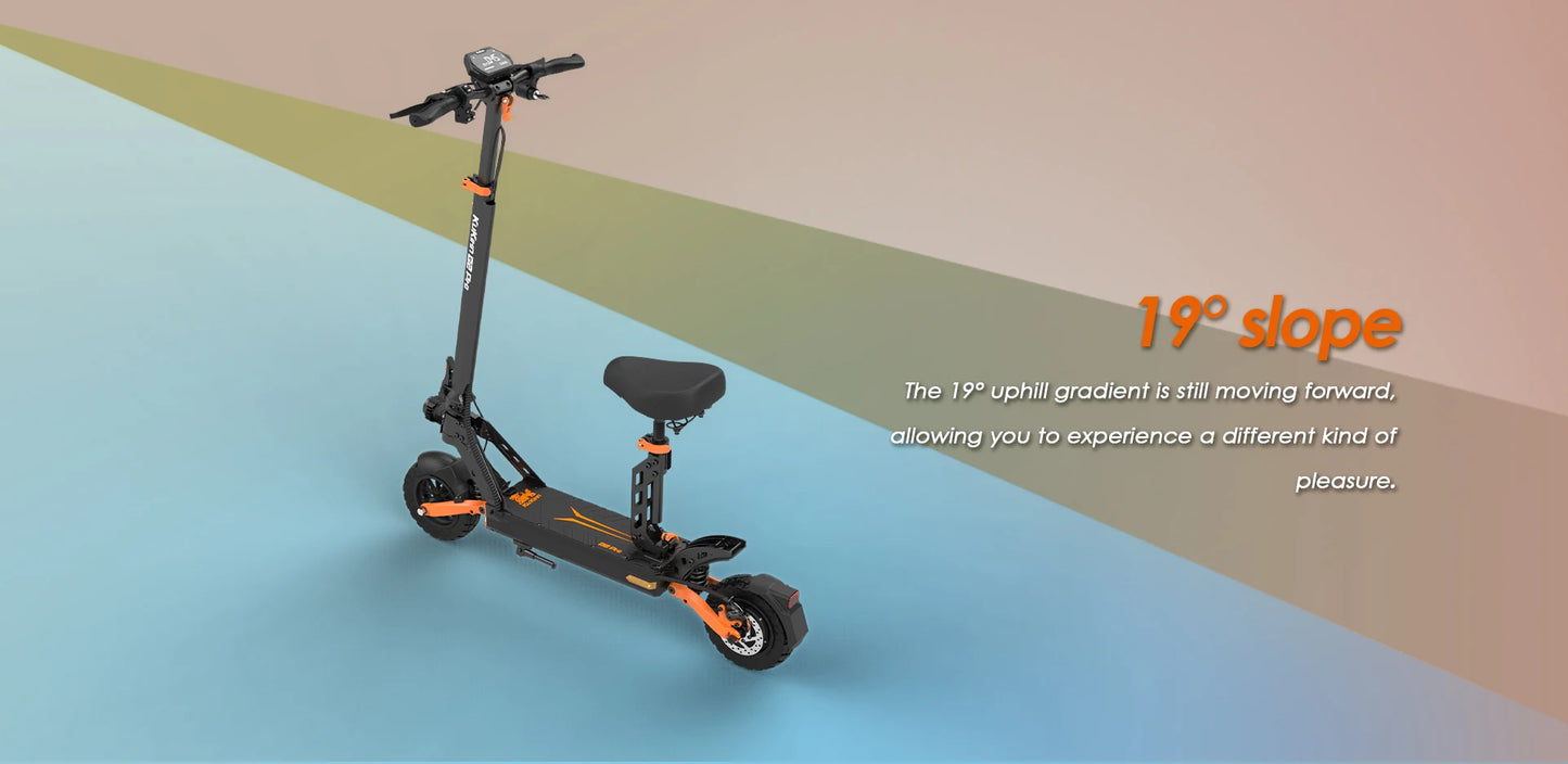 KuKirin G2 Pro Electric Scooter 600W Brushless Motor Adult E-Scooter 48V15.6AH Battery 9inch Rubber Vacuum Tires E-Scooter.