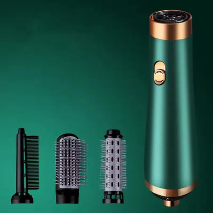 Tinsol hair dryer comb professional curling iron 3 in 1 hot air comb curling straightener roller hair dryer hair dryer brush