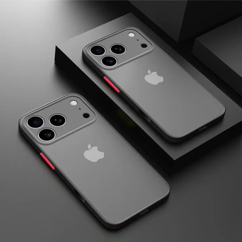 New Armor Bumper Shockproof Phone Case For Apple iPhone 17 Pro Max iphone17 Pro Max 17Pro 17 Air Silicone Hard Cover Capa.