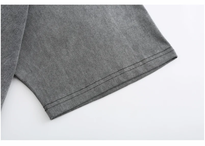 100% Cotton T-shirt Custom Logo Street Trend Short Sleeve T-shirt Embroidery Design European American Size Tops Printing Pattern.