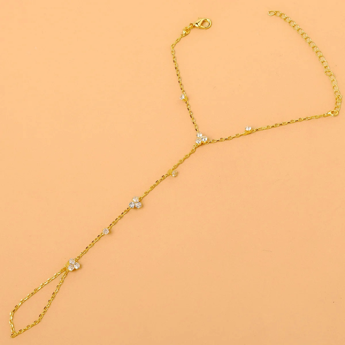 2025 Summer New Rhinestone Flower Bracelet Geometric Crystal Metal Bracelet for Women Beach Party Jewelry Accessories.