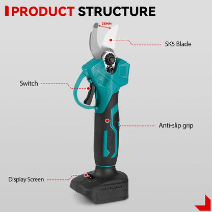 ONEVAN 3500 W Bürstenlose Teleskopstange Elektrische Kettensäge 3-IN-1 Hohe Zweig Schere Garten Beschneiden Werkzeug für ONEVAN 18 V Batterie