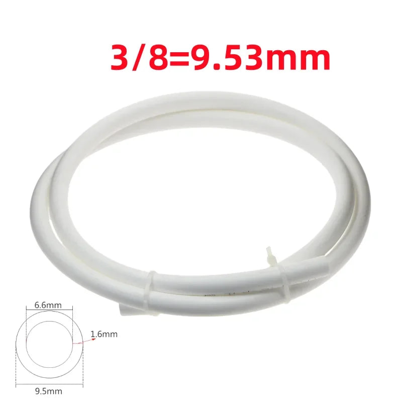 1/5/10/20meter Food Grade 1/4" 3/8" PE OD NSF Certified Tubing for Reverse Osmosis De-ionized Water Purifier Filtration Systems