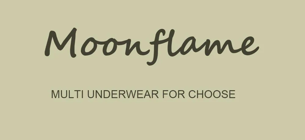 Moonflame 5 Pcs Seamless Cotton Briefs Sport Comfortable Solid Color Women's Panties.