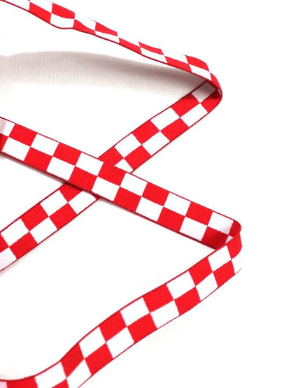 Beauwear Contrast Color Plaid Bras for Women Front Closure Bra with Wire Push Up Bra with Pad.