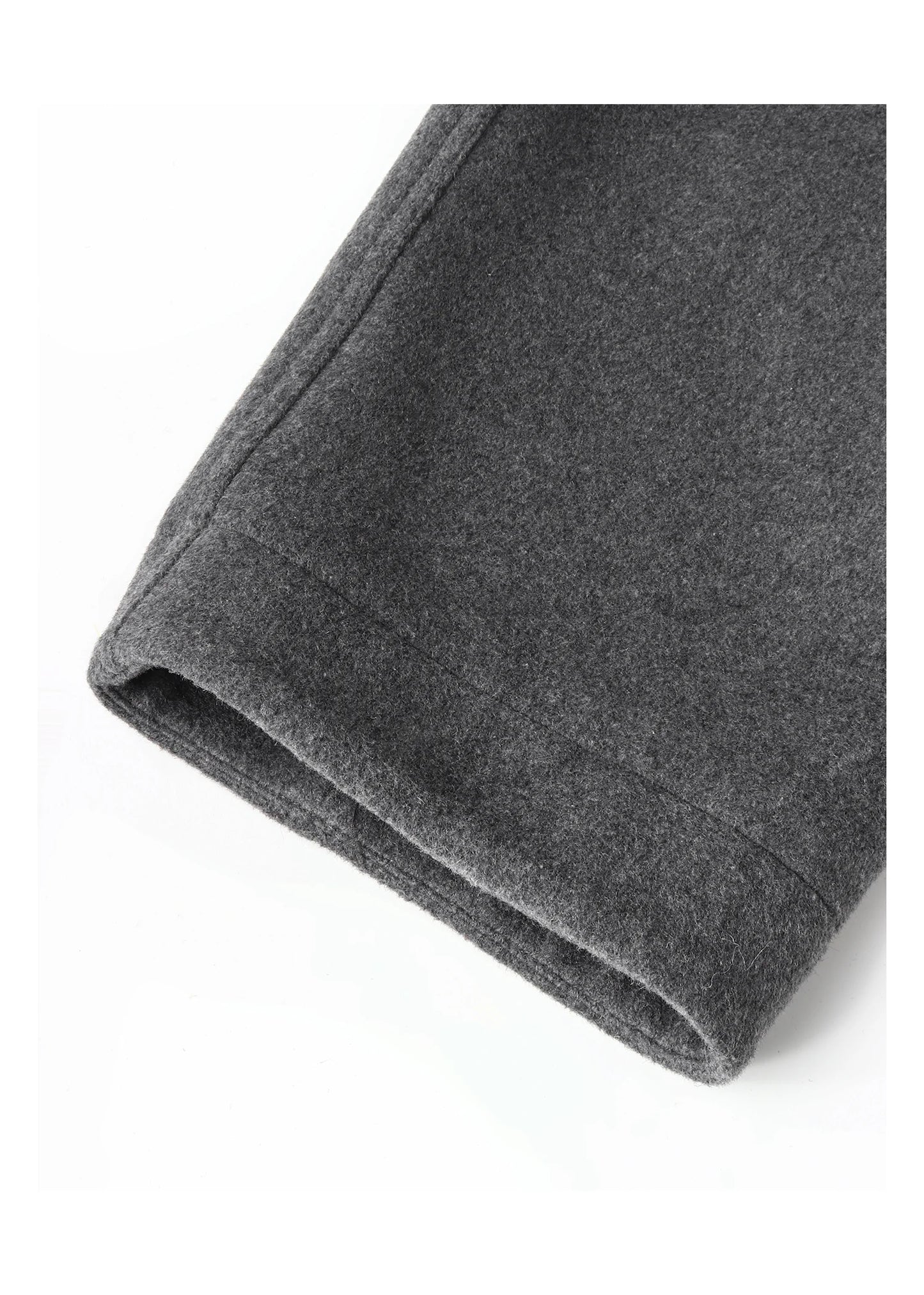 MiiiiX Lässiger Stehkragen, lockerer Wollmantel, mittellang, vielseitige Jacke, Schnür-Taille, Oberbekleidung, 2024, Herbst-Damenkleidung.