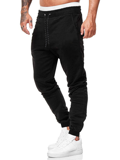 FGKKS 2023 New Loose Sport Pants Men's Slim-Fit Trend Straight Running Trouser High-Quality Design Casual Sweatpants Male.