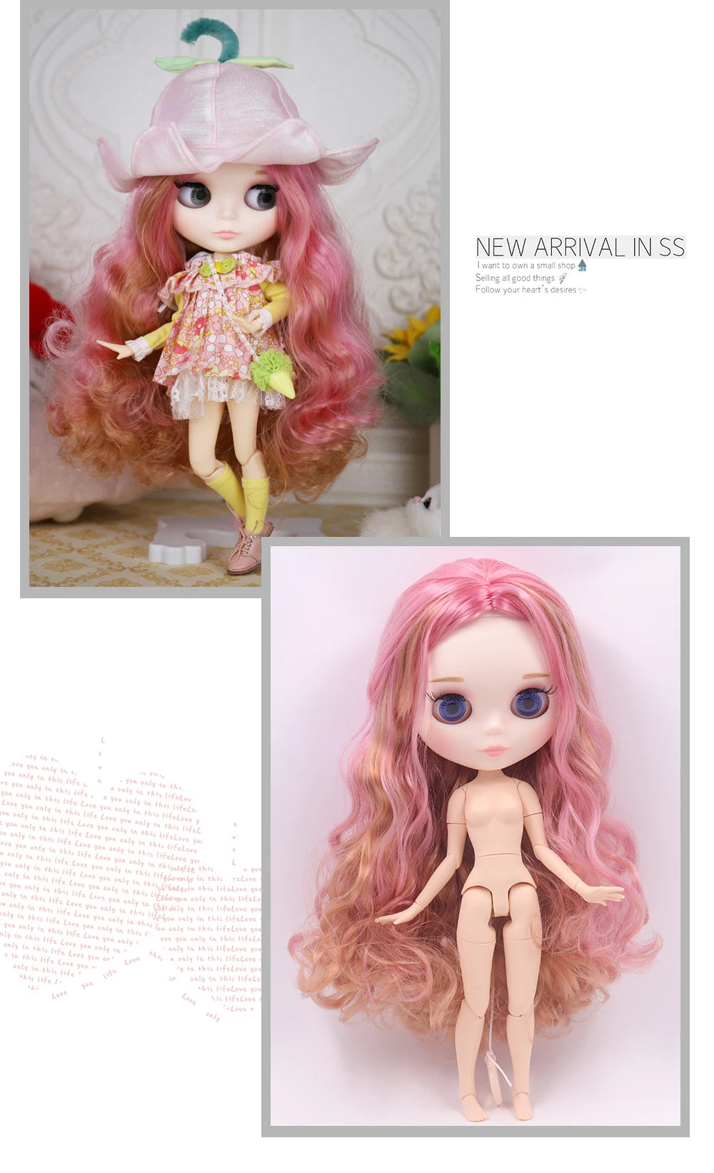 ICY DBS blyth doll 1/6 bjd toy joint body white skin shiny & matte face 30cm on sale special price toy gift anime doll.