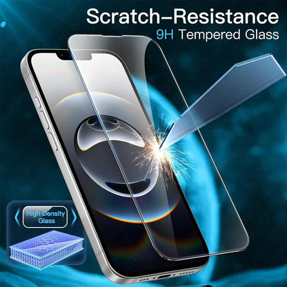 1-5PCS 10D Tempered Glass Case For iPhone 16e 5G Screen Protector For Apple IPhone 16 Pro Max 16Plus 16Pro IPhone16 e Glass Film.