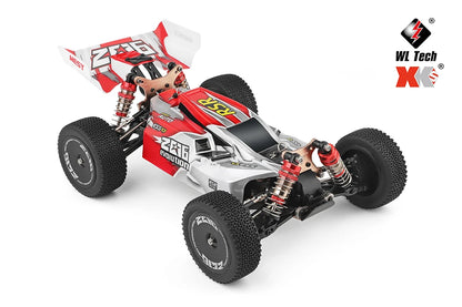 WLtoys 144010 144001 75KM/H 2.4G RC Car Brushless 4WD Electric High Speed Off-Road Remote Control Drift Toys for Children Racing