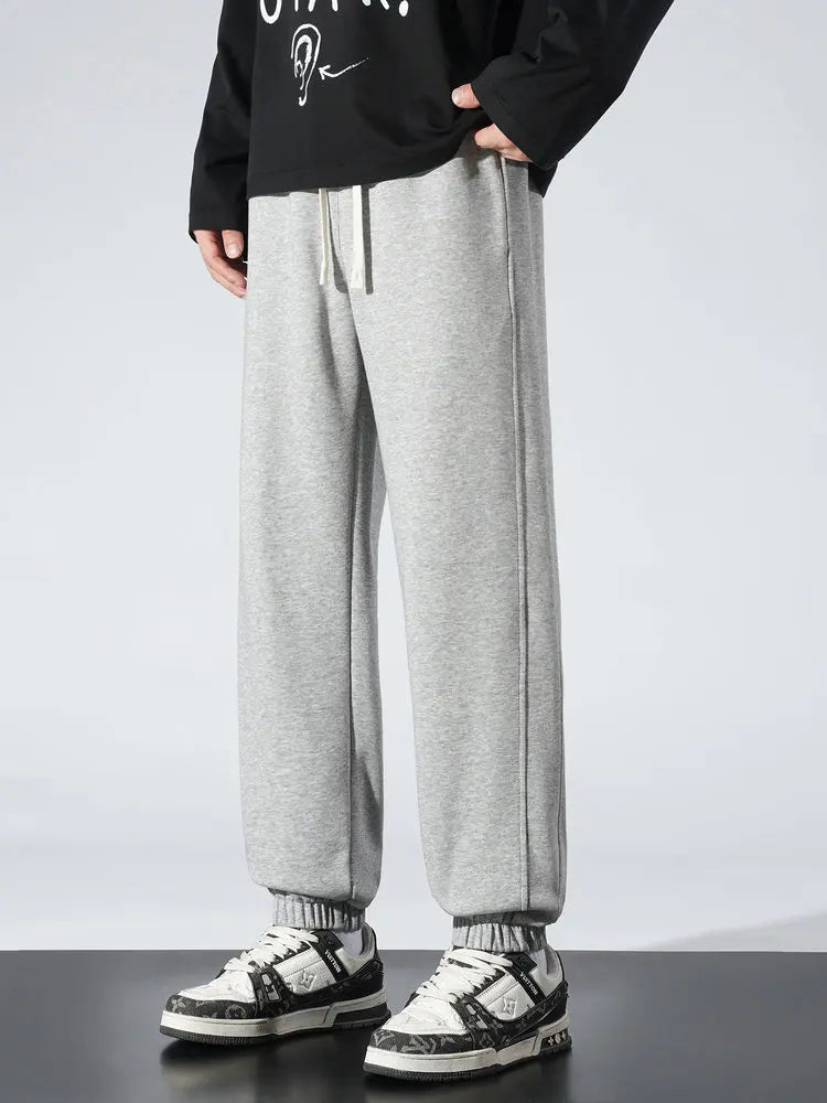 Winter Warm Jogger Pants Men/Women Unisex Style Home Basic Sweatpants Fleece Lined Thermal Sport Pants.