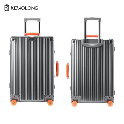 Vollaluminium-Magnesium-Legierungskoffer 20 29 Zoll – langlebiges Einscheckgepäck aus Metall mit TSA-Schloss, Handgepäck mit großer Kapazität.