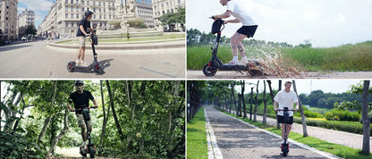 Isinwheel GT2 Foldable Adult Electric Scooter E-Scooter 800W Electric Kick Scooter 48V 15Ah Skateboards 45km/h Kickboard.