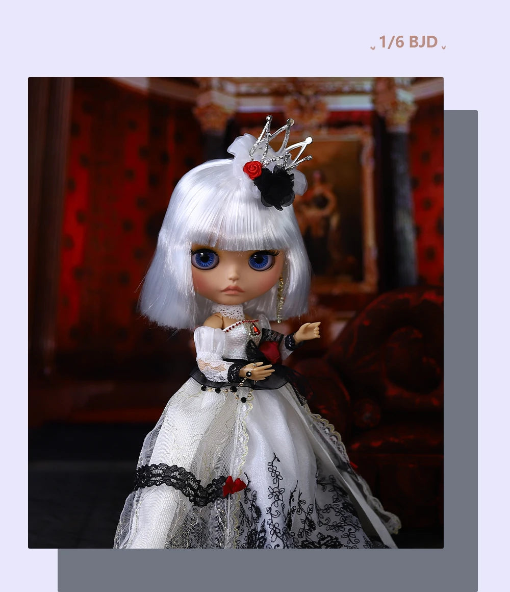 ICY DBS Blyth Doll BJD Joint Body tan Skin Matte Face Set Doll 1/6 30cm Girl Gift Anime SD.