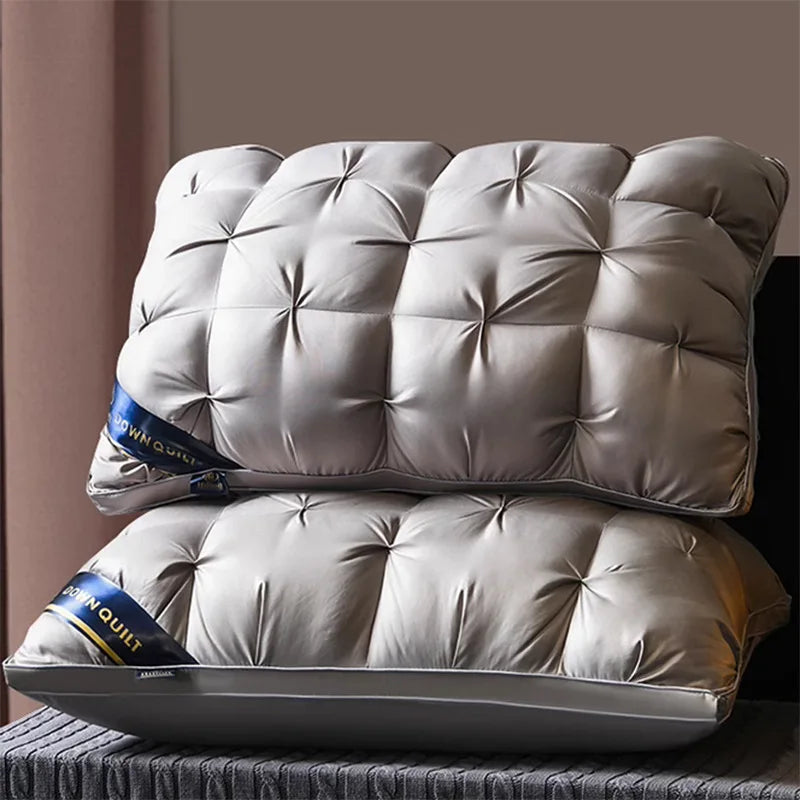 1pc 48x74CM Twisted Pillow  - Hotel Grade Neck Support Pillow Core Designed for Sleep Aid And Home Use.