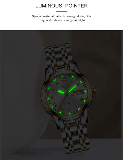 LIGE 2025 New Gold Watch Women Watches Ladies Creative Steel Women's Bracelet Watches Female Waterproof Clock Relogio Feminino.