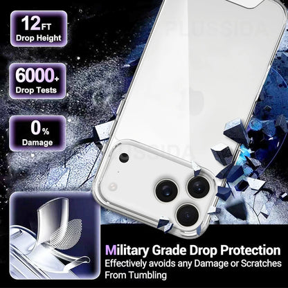 Clear Case For iPhone 17 16 Pro Max 17 Air Case 16 15 14 13 12 11 Pro Max Case For Magsafe for iPhone16 Plus Luxury Cover Cases.