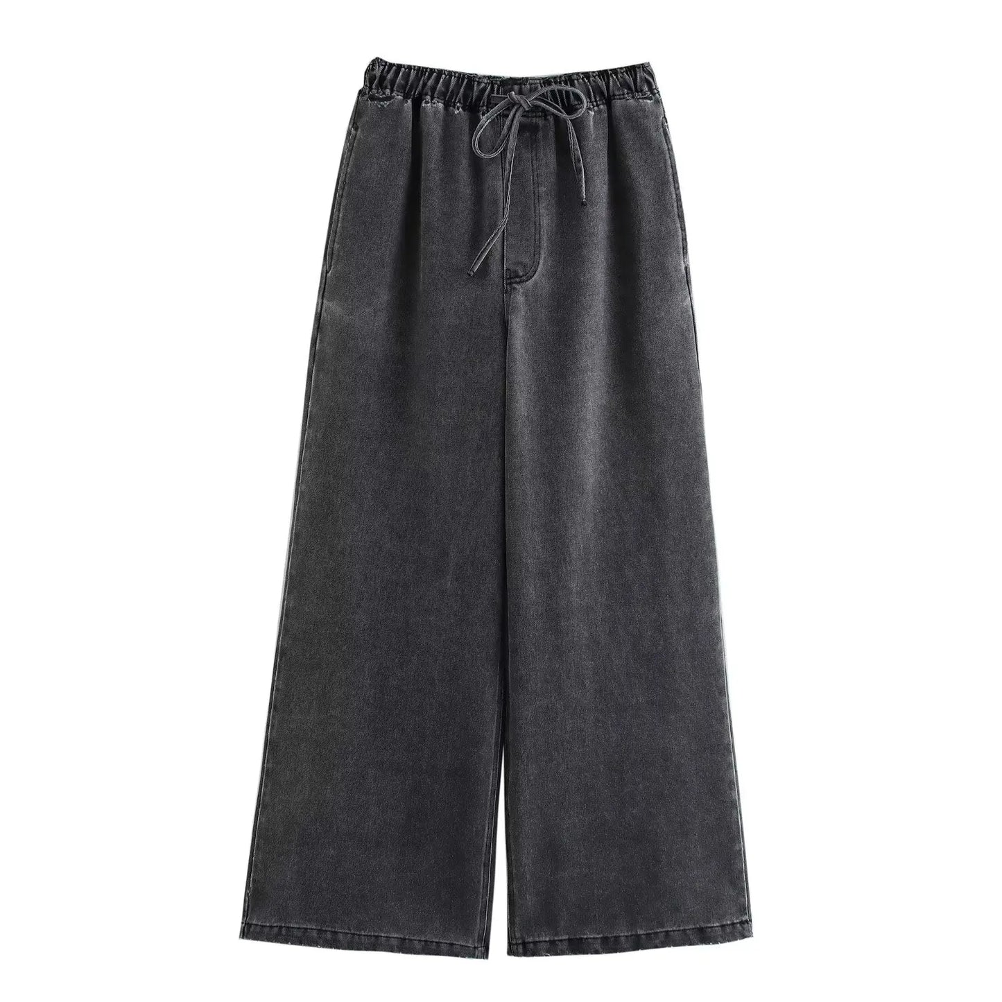 2024 Autumn Jeans Sets Women Turn-down Collar Casual Top Fashion High Waist Streetwear Female Denim Pant Two Piece Set.