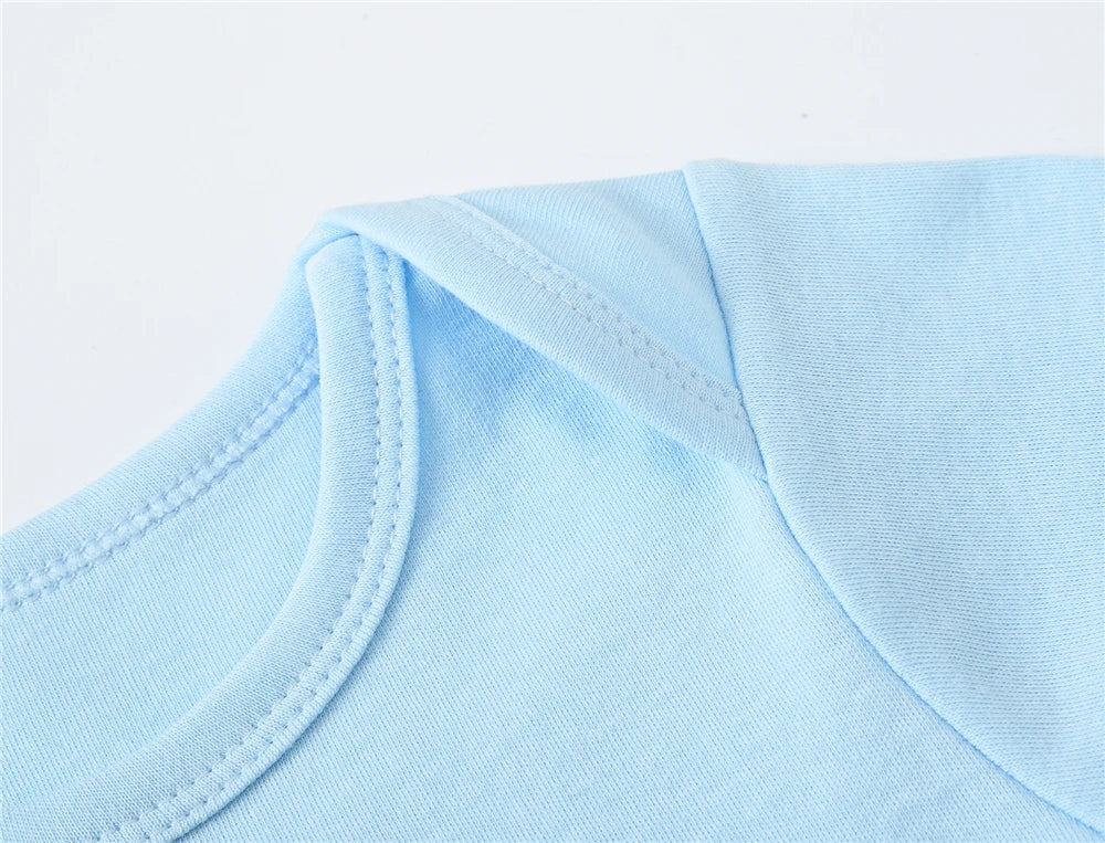 3 Teile/los Neugeborenen Baby Body 100% Baumwolle Kurzarm 3M 6M 9M 12M Mädchen Kleidung coole Druck Infant Overall.