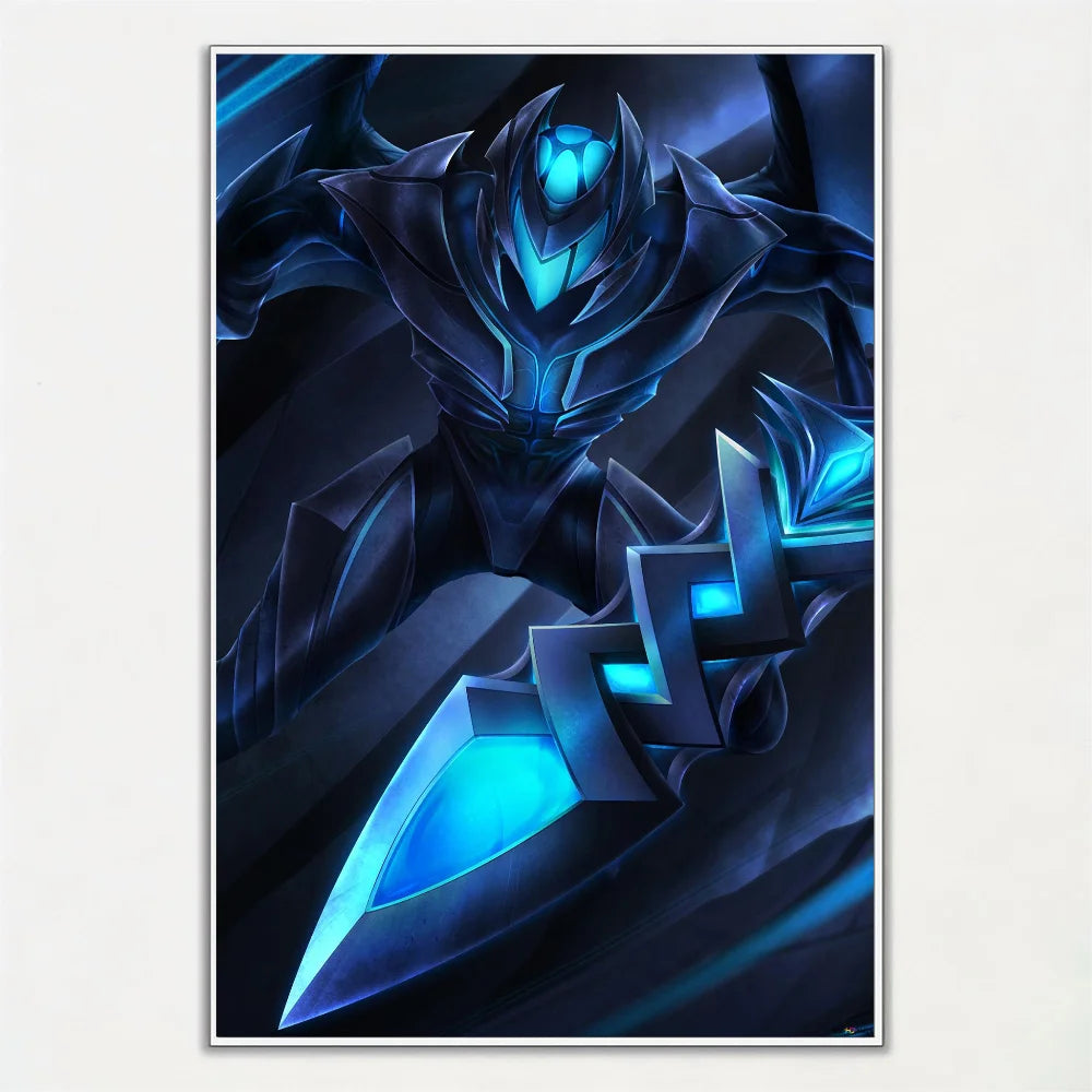 Aatrox League Of Legends Poster Wall Art Home Decor Room Decor Digital Painting Living Room Restaurant Kitchen Art.