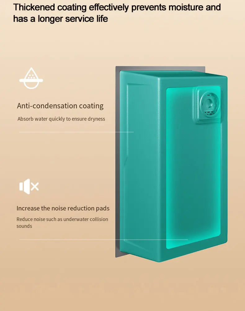 Thickening 304 stainless steel nano-coated Kitchen Sink Large-Capacity Single Sink Wear-Resistant Grey tank