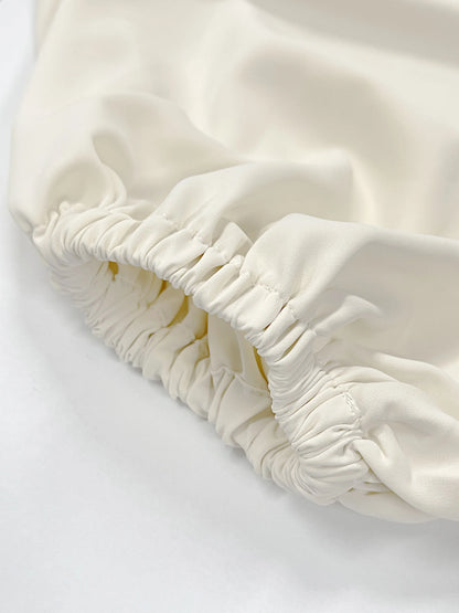 Abaya Ramadan Solid Bishop Sleeve Kebaya Kaftan, Elegant Crew Neck Maxi Length Dress,  Islam Abayas For Women.