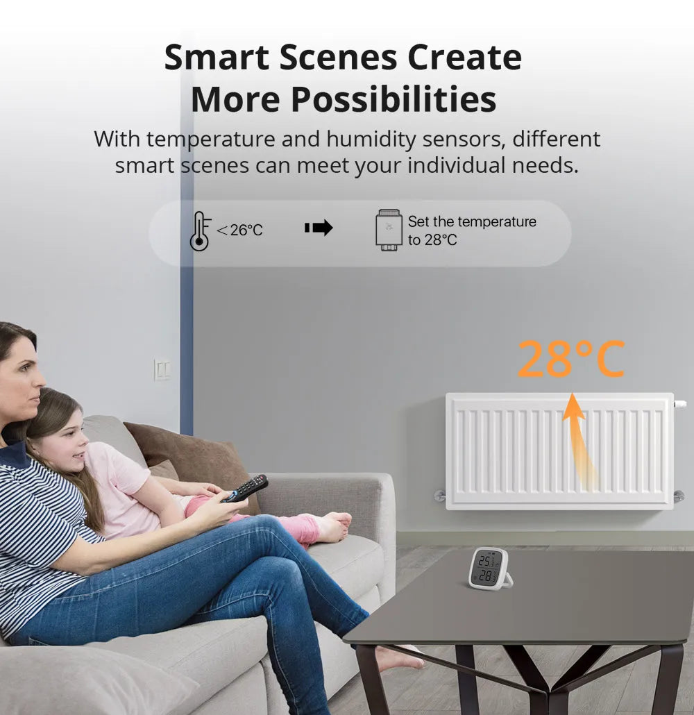 SONOFF Zigbee Thermostatic Radiator Valve TRV-ZB Home Temperature Smart Remote Control Work With Alexa Google ZHA MQTT Ewelink.