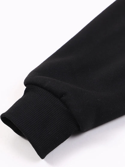 Einfarbiger Hoody für weibliche Herbst modische Kleidung lässige Fleece Tasche Hoodies mehrfarbige Unisex Frauen Streetwear