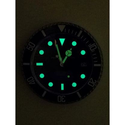 34 cm Luxus Kreative Wanduhr Moderne Metall Design Kunst Wanduhr Hause Große Digitale Leucht Schlafzimmer Dekoration Uhr