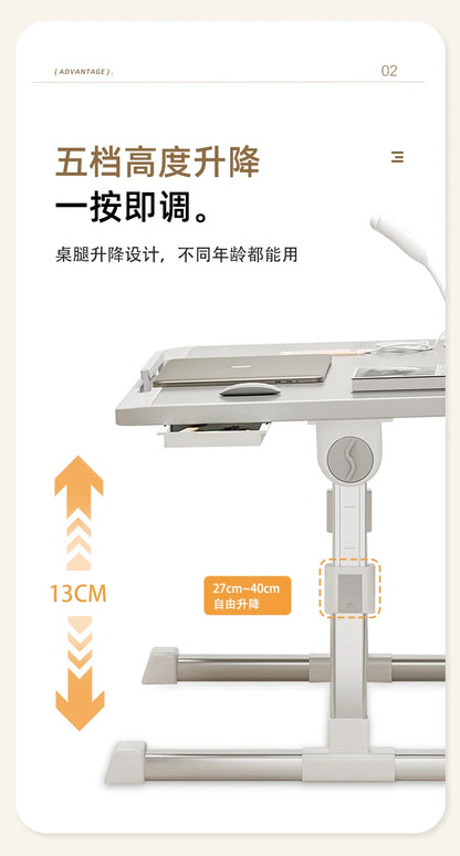 Ai Mu Xianshen Computertisch, Bettplatte, zusammenklappbar, einfach, für Zuhause, Schlafzimmer, Sitzboden, Erkerfenster, Laptop, Büro, kleines Schreibtischbrett