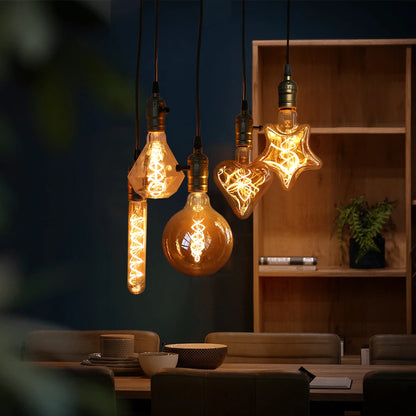 Vintage LED Edison Glühbirnen Lichter E27 AC 220V Retro Loft LED Lampe Schlafzimmer Esszimmer Für Home Dekoration innen Beleuchtung.