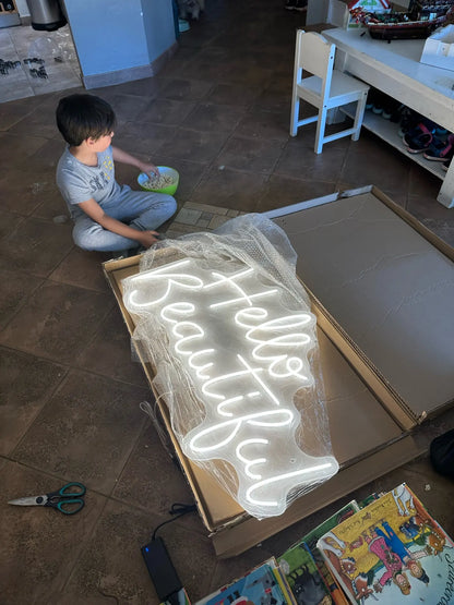 Custom Neon Sign Led Light Personalized Custom Logo Wall Decor Neon Sign For Store Wedding Happy Birthday Party Bar Neon Sign.