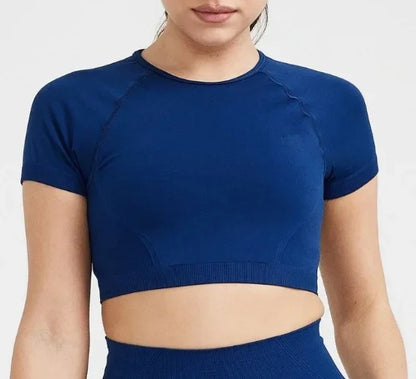 Seamless High-Quality Yoga Suit Effortless Oneractive Tight Scrunch Peachy Butt Gymwear Fitness Clothing For Women.