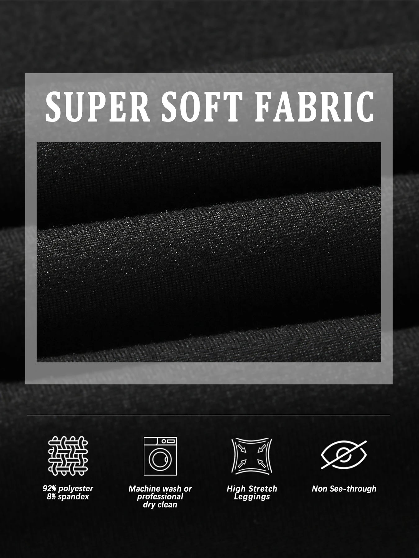 Women's Super Soft Leggings High Elasticity No See Through Workout Yoga Running Athletic Push Up Gym Long Fitness Leggings.