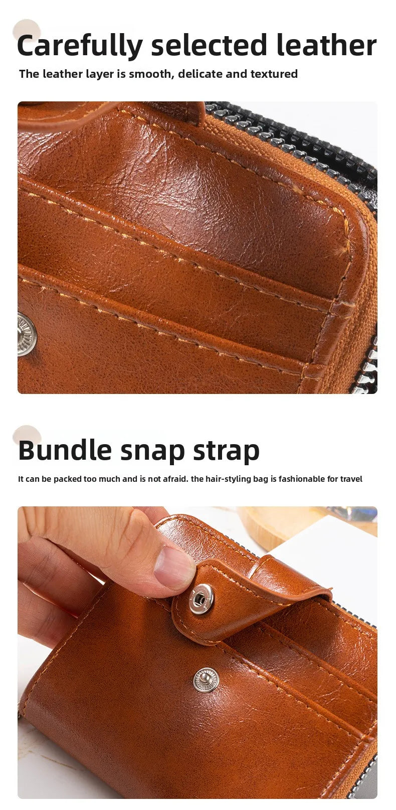 Fashion Multi-card Wallet, Unisex, Zipper Change Bag, Card Bag.