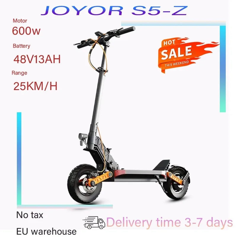 Joyor S5-Z Electric scooter 2000w dual Motor 60v18AH battery E-type foldable electric scooter high-response disc brake Escooter.