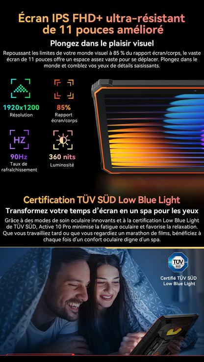 Blackview Active 10 Pro [No EU Charger] Rugged Tablet 36GB + 256GB 11.0" 30000mAh PC 108MP Dual SIM 5G