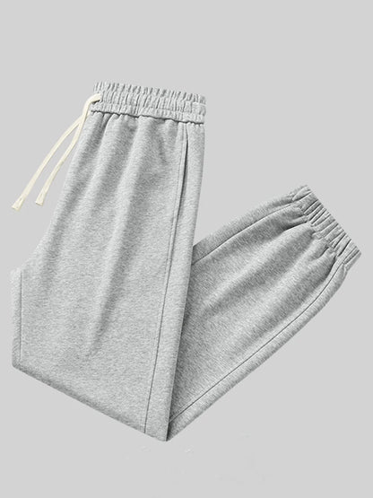 Winter Warm Jogger Pants Men/Women Unisex Style Home Basic Sweatpants Fleece Lined Thermal Sport Pants.