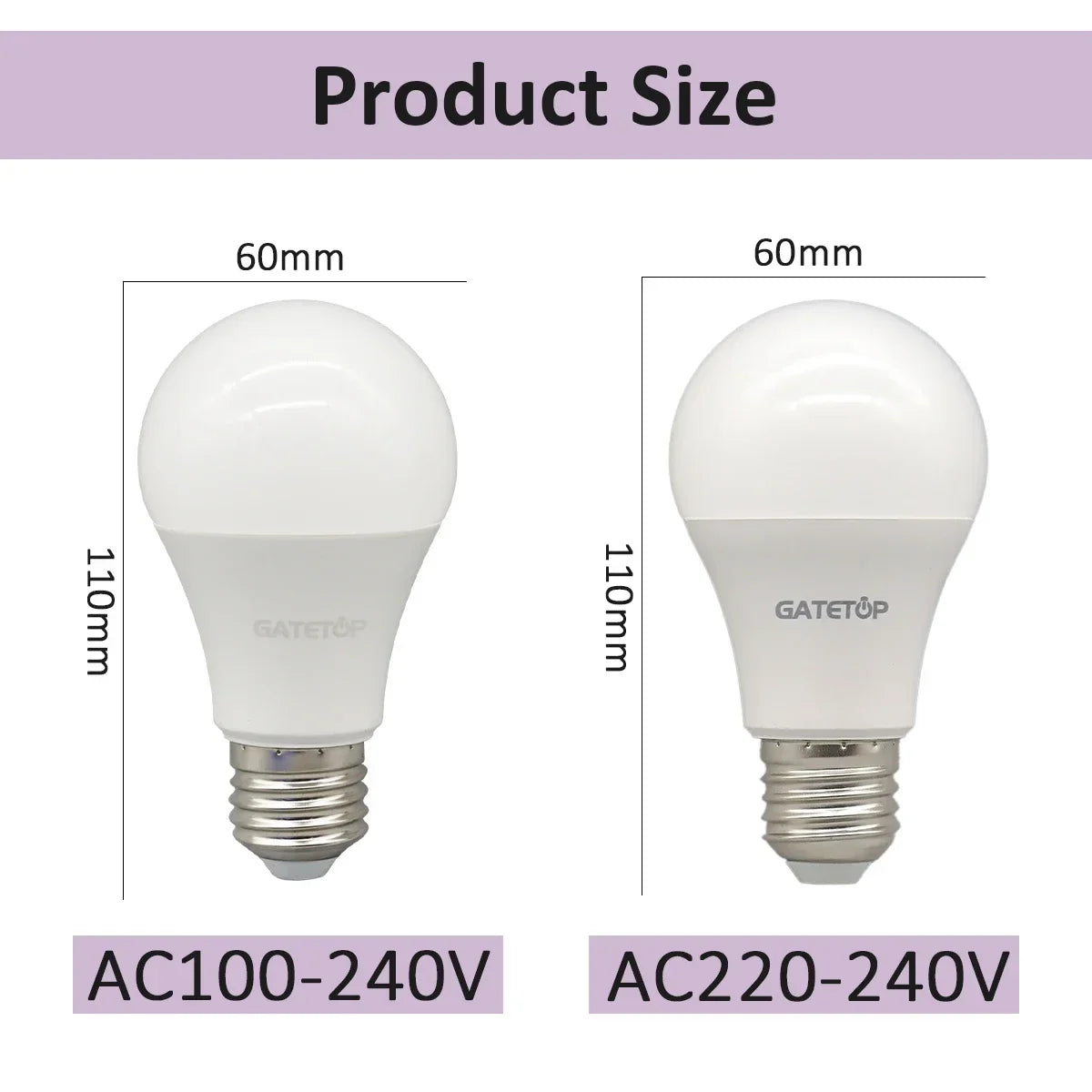 5PCS Bombilla Kein Flimmern Led-lampe Lampe 10W E27 AC 220V 120V Licht Warmweiß Natürliche Beleuchtung 3000K 4000K 6000K für Schlafzimmer.