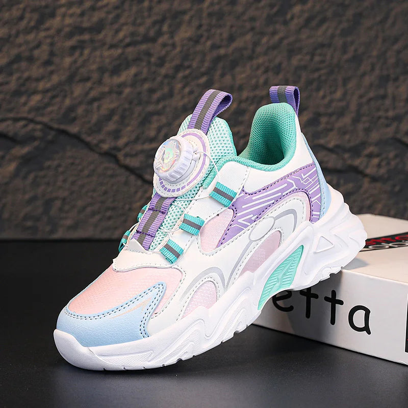 Design Boy Shoes Children Sneaker Size 28-39 Fashion Autumn New Kids Daily Walking Tennis Shoes Sports PU Leather Boy Sneaker