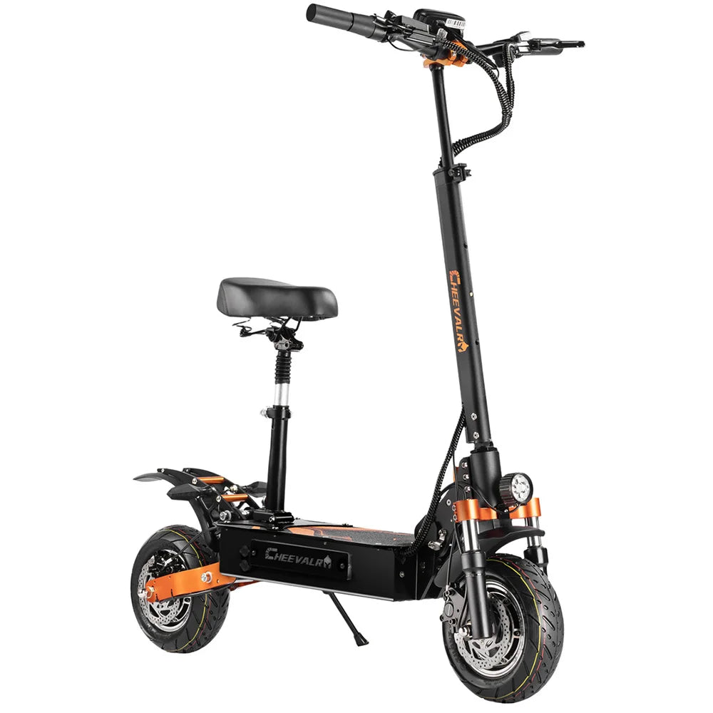 Cheevalry S10 Electric Scooter 2*1600W Motor Adult EScooter 52V 33AH Battery E-Scooter 10 Inch Tire City Commuter EScooter.