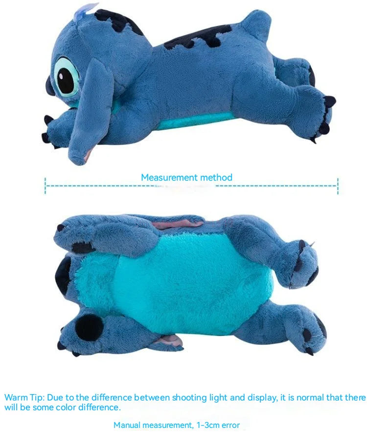 45-80cm Lilo & Stitch Disney Plush Doll Big Stuffed Animals Toys Pillow for Sleep Children Birthday Gift Valentine's Day Present.