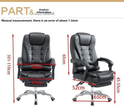 Drehbarer, anhebbarer mobiler E-Sport-Stuhl, bequemer Bürostuhl zum Liegen und Sitzen