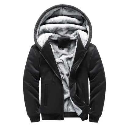 Men's Jacket Camouflage Thicken Winter Jackets for Men Fleece Long Sleeve Coat Man Casual Hoodies Streetwear Men's Coats.