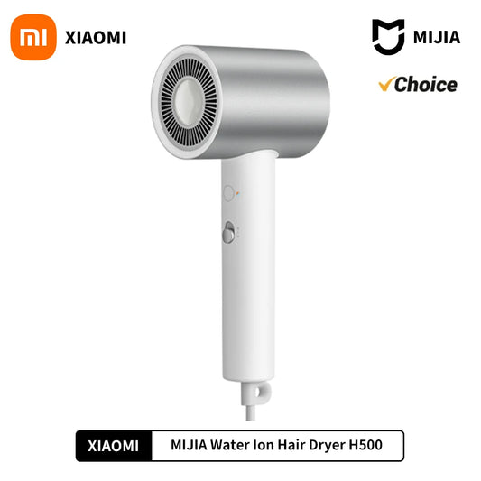 XIAOMI MIJIA H500 Water Ion Hair Dryer Professional Blow Hair Dryer Negative Ionic Blower Electric Dryer Diffuser Quick Dry Hair.