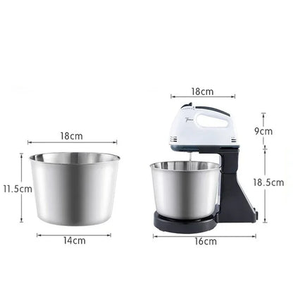 110V/220V Stand Food Mixers Kitchen Electric Food Blender Desktop Egg Whisk Cream Cake Dough Kneader Milk Frother Food Processor.