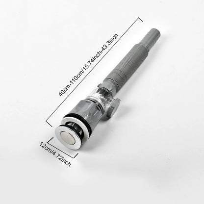 1Pc Küche Waschbecken Abflussrohr Flexible Dehnbare Deodorant Sieb Pipeline Badezimmer Waschbecken Anti Verstopfung Zubehör