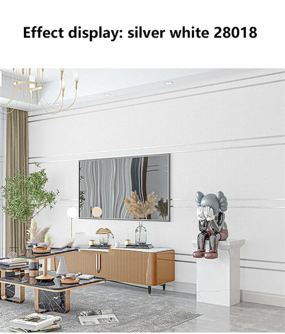 Hirschleder Samt Tapete Nordic Geometrische Muster Streifen Moderne Einfache Wohnzimmer TV Hintergrund Wohnkultur Vlies Wand Papier